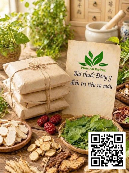 Tiêu ra máu, giải pháp tại Phúc An Đường