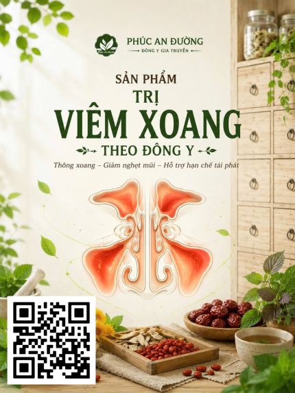 👃 ĐIỀU TRỊ VIÊM XOANG THEO ĐÔNG Y – PHÚC AN ĐƯỜNG